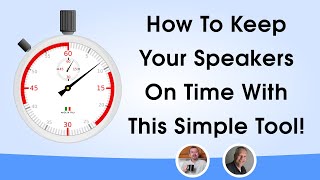 How To Keep Your Speakers On Time With This Simple Tool!