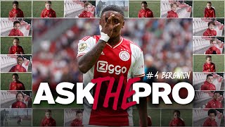 🎤👦 ASK THE PRO #4 ft. Steven Bergwijn | 'I created it while playing FIFA'