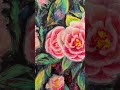 camellia 🌸 artteacherlife oilpastels floral