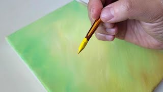 How to paint Sunflowers / Easy Acrylic Painting Technique / for Beginners