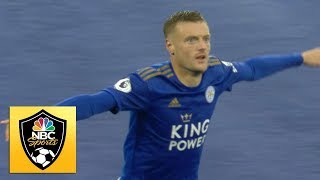 Jamie Vardy doubles Leicester City's lead v. Newcastle | Premier League | NBC Sports