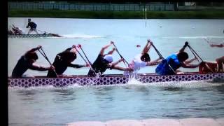 津奈木海龍 2014/5/29 Asia Dragon boat championship 公式練習