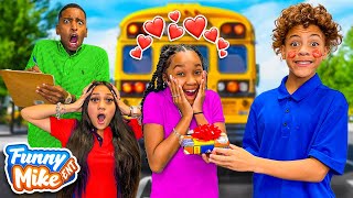 "BACK TO SCHOOL" Got My Crush A Gift 🥰🎁 S3 Ep.1 | FunnyMike