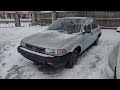 1989 AE92 Toyota Corolla - FREEZING Cold Start