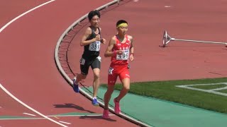 高校男子5000m  3組  金栗記念陸上2024