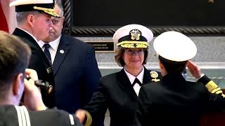 US Naval Academy Maryland makes history with 1st woman superintendent