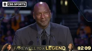 "When Kobe Bryant died, a piece of me died." - Michael Jordan | CBS Sports