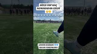 Sizce Top Kaç Numaradan Geldi 😳🥶 #futbol #football