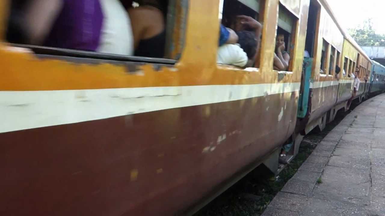 Yangon Circular Railway - YouTube