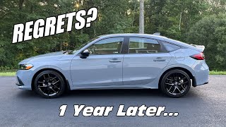Do I Regret Buying My Civic Sport Hatch 2.0 Manual? - 1 Year Ownership Review (2