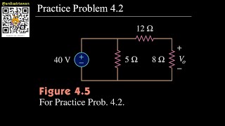 Practice Problem 4.2 Fundamental of Electric Circuits (Alexander/Sadiku) 5th Edition - Linearity