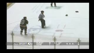 ECHL fight - Alex Gallant vs Teigan Zahn 11/22/14