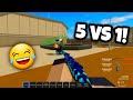 DESTROYING A Toxic Server In War Tycoon! (5v1)