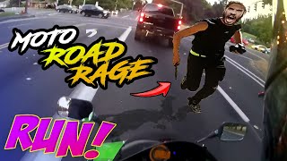 STUPID, CRAZY & ANGRY PEOPLE VS BIKERS - Best of Road Rage 2024
