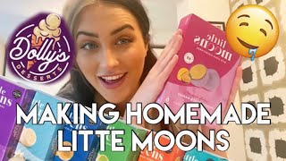 MAKING MY OWN LITTLE MOONS MOCHI || CHARLIE SMARK