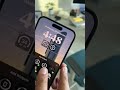 Customise Lock Screen Battery Widget 📲 #SHORTS