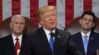 Trump gives his first State of the Union address
