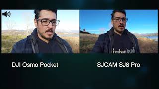 Osmo pocket vs SJCAM SJ8 Pro