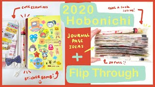 2020 Hobonichi Journal Flip Through