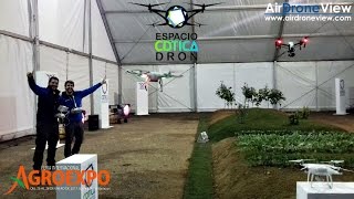 Espacio CDTICA Dron - Agroexpo 2017 - Air Drone View