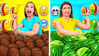 1000 Mystery Buttons Challenge Only 1 Lets You Escape | Funny Moments by BaRaDa Best