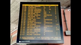 Sciopero, treni fermi alla stazione di Saronno
