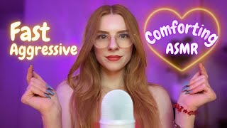 ASMR | Comforting Fast and Aggressive Triggers for Anxiety & ADHD *TINGLY*