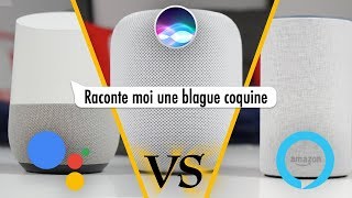 Battle d'Assistants Vocaux (Google Assistant VS Alexa VS Siri)