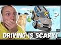 DRIVING IS SCARY! Haminations Driving Sucks (REACTION!)