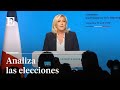 Le Pen analiza los resultados de la primera vuelta en las elecciones francesas | EL PAÍS