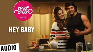 Raja Rani Songs - Telugu | Hey Baby Song | Aarya, Nayanthara, Jai, Nazriya | G.V. Prakash Kumar