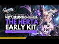 KITNYA MIRIP ACHERON ?! THE HERTA EARLY KIT !! #honkaistarrailindonesia