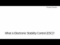 Proton Safety Feature ~ Electronic Stability Control (ESC)