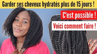 Comment garder ses cheveux hydratés plus longtemps sans réhydrater ? Voici comment faire