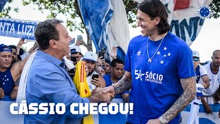 🦊 O GIGANTE CHEGOU!! Os bastidores do primeiro dia do goleiro Cássio no Cruzeiro!