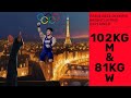 Paris 2024 Olympic Weightlifting Explained: M102kg & W81kg