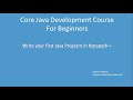01. Write your first java program in Notepad++