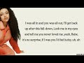 Mahalia - Hide Out (lyrics)