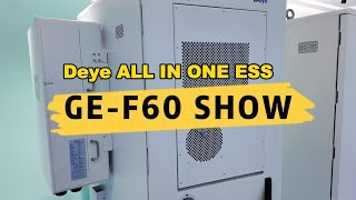 Deye ALL IN ONE ESS GE-F60 SHOW#deye #deyeinverter #battery #ALL IN ONE ESS