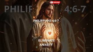 PHILIPPIANS 4:6-7.  ELIMINATE ANXIETY. #god #jesus #bible