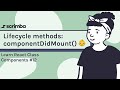 Lifecycle methods: componentDidMount() 👶 | Class Components in React tutorial
