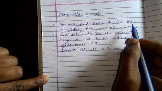Max-Min Heuristic