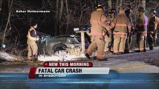 Fatal car crash in Sheboygan
