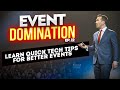 Learn Quick Tech Tips for Better Events