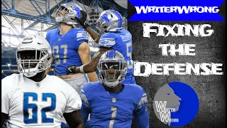 How the the Detroit Lions fix there Defense?