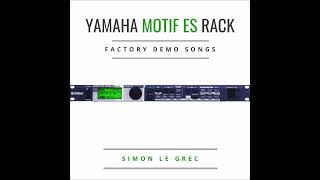 Yamaha Motif ES Rack - Factory Demo Songs