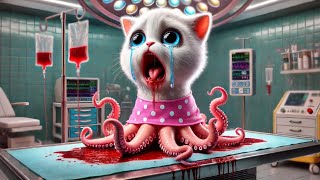 Kitten Chucky transformation to octopus| Parents Note #cats #cutecat #catlover