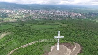 Ինչպես է տեղադրվել 50 մ բարձրույթամբ խաչը