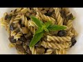 Pasta con le melanzane in bianco