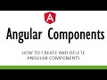 Angular Component. Create, delete and a closer look at created files of the component.
